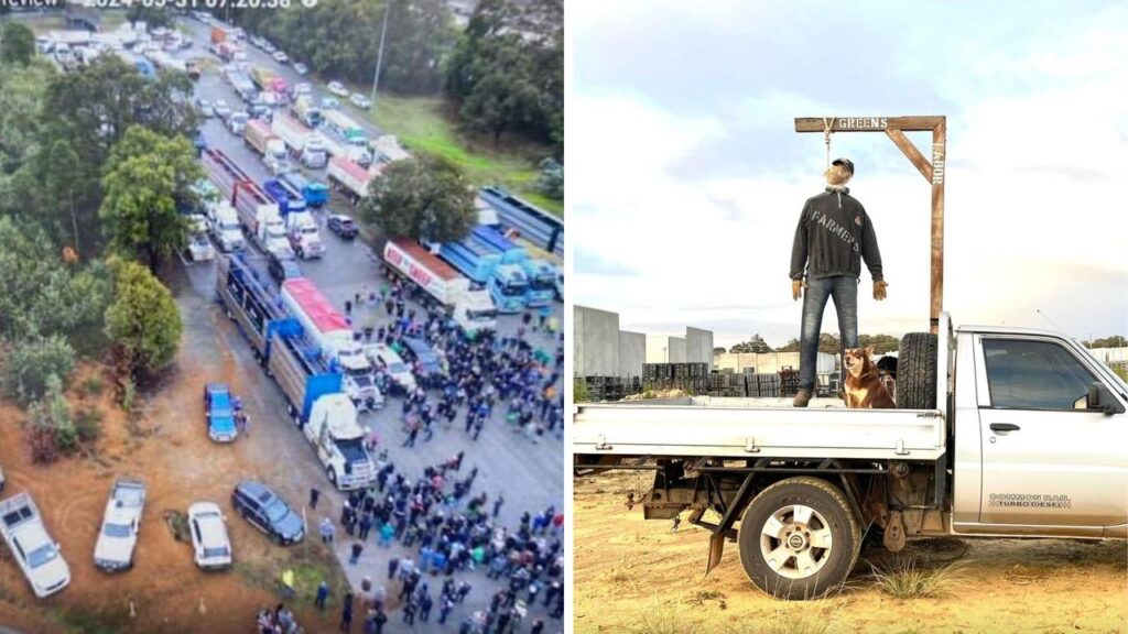 keep-the-sheep:-1,700-trucks-converge-on-perth-cbd-in-protest-of-live-export-legislation