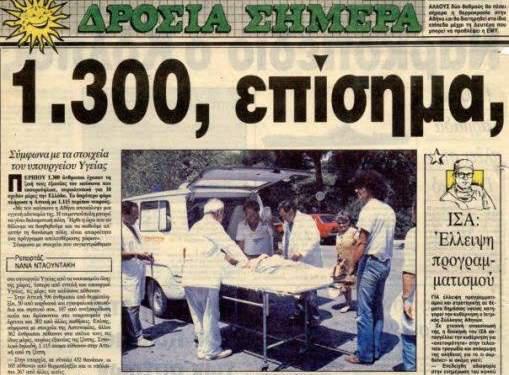 Καύσωνας: Το φονικό κύμα ζέστης του 1987 με τους 1.300 νεκρούς