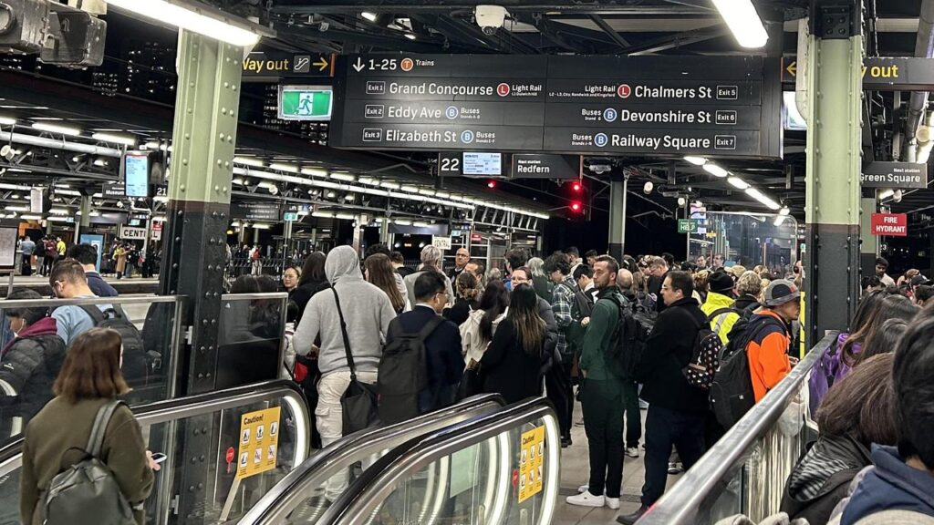 chaos-as-woman-is-stuck-under-train