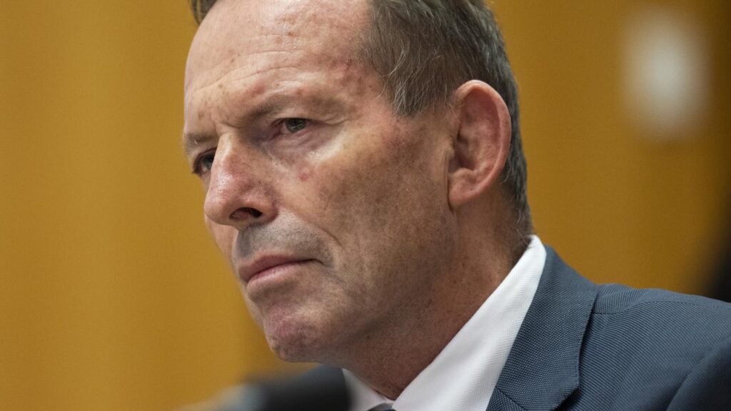 former-prime-minister-tony-abbott-says-many-australians-on-‘wrong-side’-in-israel’s-fight-against-hamas,-iran