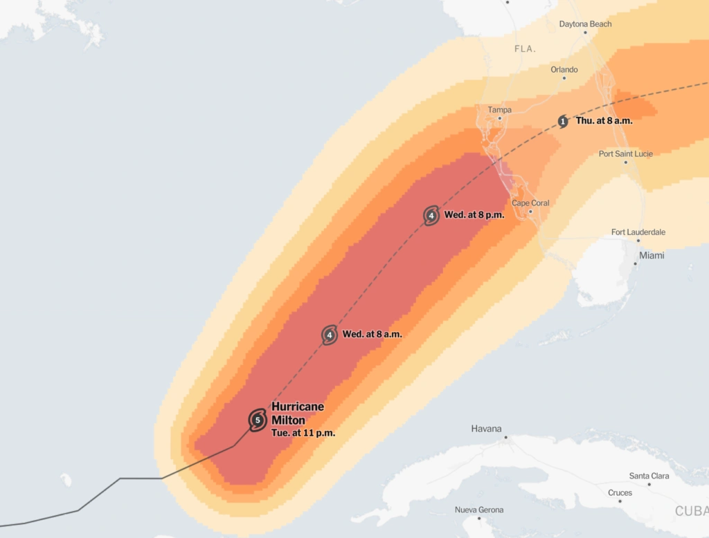 Φλόριντα:-Ο-φονικός-τυφώνας-Μίλτον-πλησιάζει-–-Πανικός-στους-δρόμους-–-Οι-κάτοικοι-ζουν-δραματικές-στιγμές-–-Ελεύθερος-Τύπος