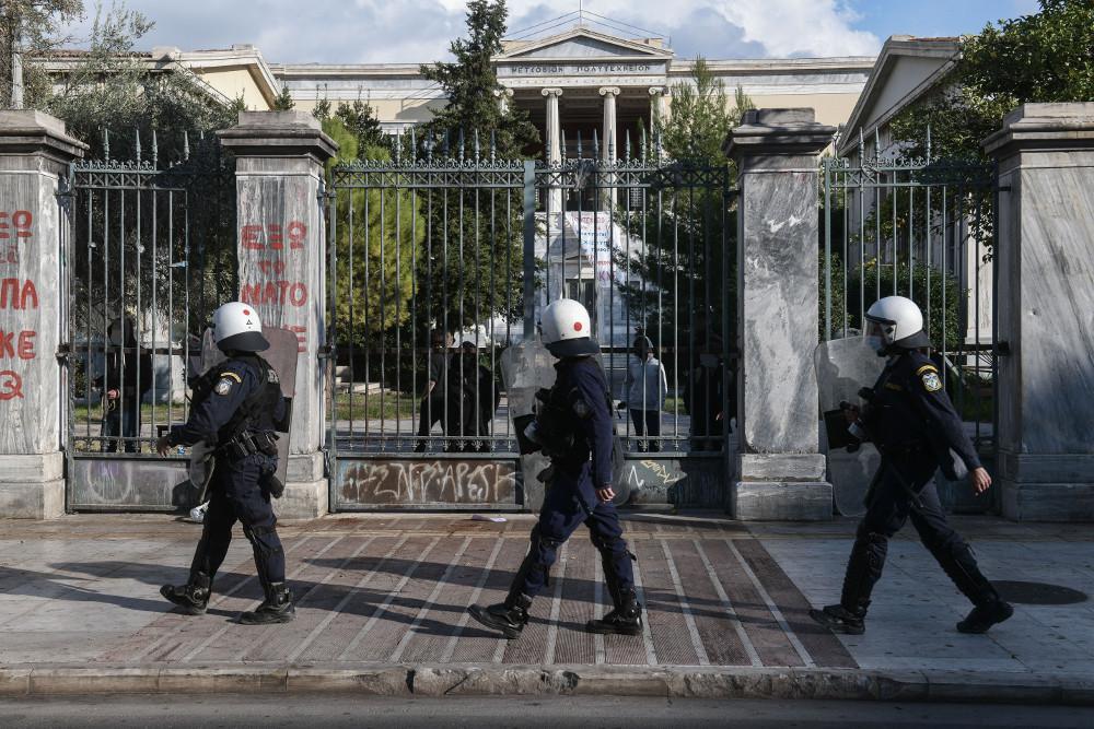 Πολυτεχνείο κλειστοί δρόμοι μέτρα Πολυτεχνείο: Σε εγρήγορση η ΕΛ.ΑΣ. – Επί ποδός 6.000 αστυνομικοί