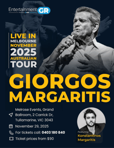 Giorgos Margaritis Australia Tour