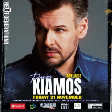 Panos Kiamos live in Adelaide 2025 Australia