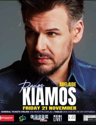Panos Kiamos live in Adelaide 2025 Australia